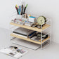 Contemporary Style Bookshelf Engineer Wood Bookcase for Office