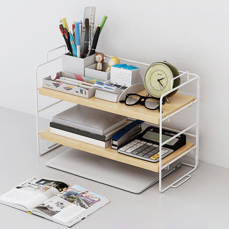 Contemporary Style Bookshelf Engineer Wood Bookcase for Office