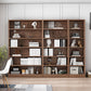 Closed Back Modern Style Bookshelf Wood Bookcase for Office Use Clearhalo 'Bookcases' 'furn' 'furn_bookcases' 'Furniture' 'Office Furniture' 5249176