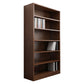Closed Back Modern Style Bookshelf Wood Bookcase for Office Use 32.7"L x 11.8"W x 70.9"H Dark Wood Clearhalo 'Bookcases' 'furn' 'furn_bookcases' 'Furniture' 'Office Furniture' 5249178