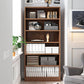 Closed Back Modern Style Bookshelf Wood Bookcase for Office Use Clearhalo 'Bookcases' 'furn' 'furn_bookcases' 'Furniture' 'Office Furniture' 5249180