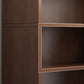Closed Back Modern Style Bookshelf Wood Bookcase for Office Use Clearhalo 'Bookcases' 'furn' 'furn_bookcases' 'Furniture' 'Office Furniture' 5249186