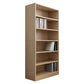 Closed Back Modern Style Bookshelf Wood Bookcase for Office Use 24.8"L x 11.8"W x 70.9"H Natural Clearhalo 'Bookcases' 'furn' 'furn_bookcases' 'Furniture' 'Office Furniture' 5249188