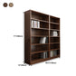 Closed Back Modern Style Bookshelf Wood Bookcase for Office Use Clearhalo 'Bookcases' 'furn' 'furn_bookcases' 'Furniture' 'Office Furniture' 5249194