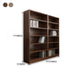 Closed Back Modern Style Bookshelf Wood Bookcase for Office Use Clearhalo 'Bookcases' 'furn' 'furn_bookcases' 'Furniture' 'Office Furniture' 5249197