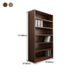 Closed Back Modern Style Bookshelf Wood Bookcase for Office Use Clearhalo 'Bookcases' 'furn' 'furn_bookcases' 'Furniture' 'Office Furniture' 5249198