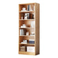 Closed Back Modern Style Bookshelf Wood Bookcase for Home Office