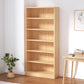 Closed Back Modern Style Bookshelf Wood Bookcase for Home Office