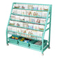 Metal Ladder Bookcase Vertical Shelf Bookcase for Study Room