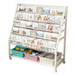 Metal Ladder Bookcase Vertical Shelf Bookcase for Study Room