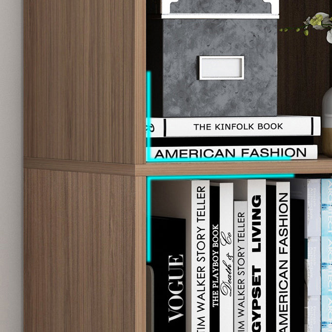 Moderne stijl boekenplank gesloten houten boekenkast voor thuisgebruik