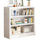 40.55"H Bookshelf Scandinavian Style Closed Back Bookcase for Home and Office