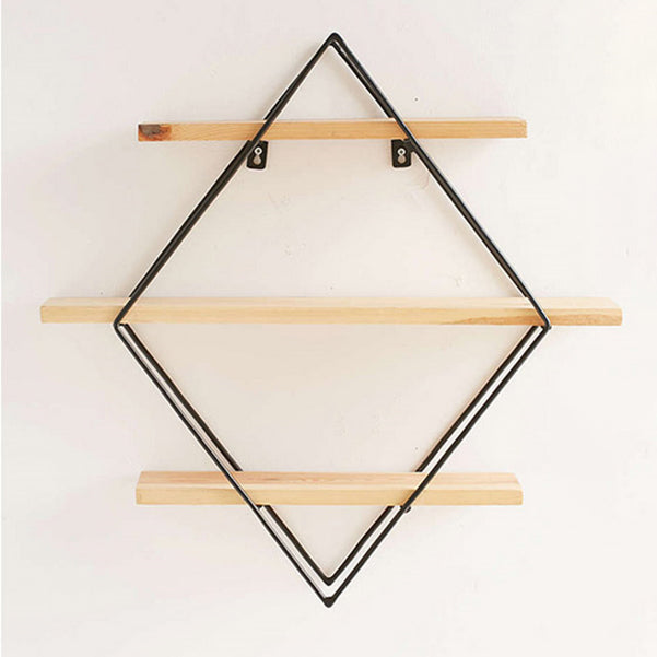 フローティングシェルフ本棚の木製と金属製の本の棚のための棚