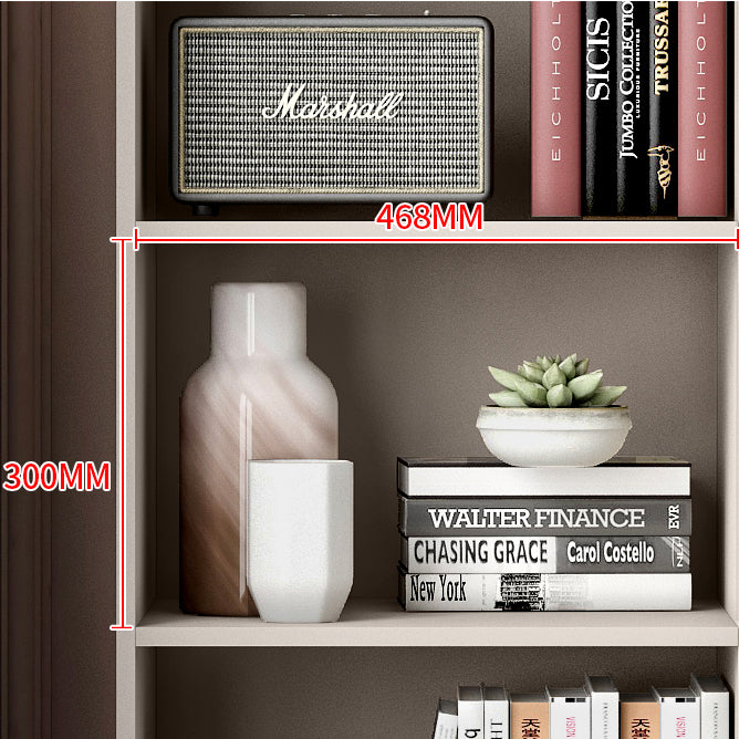 Standaard boekplank met lade verticale plank boekenkast voor kantoor