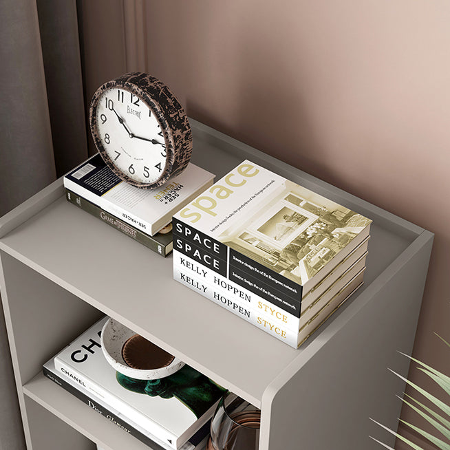 Standaard boekplank met lade verticale plank boekenkast voor kantoor