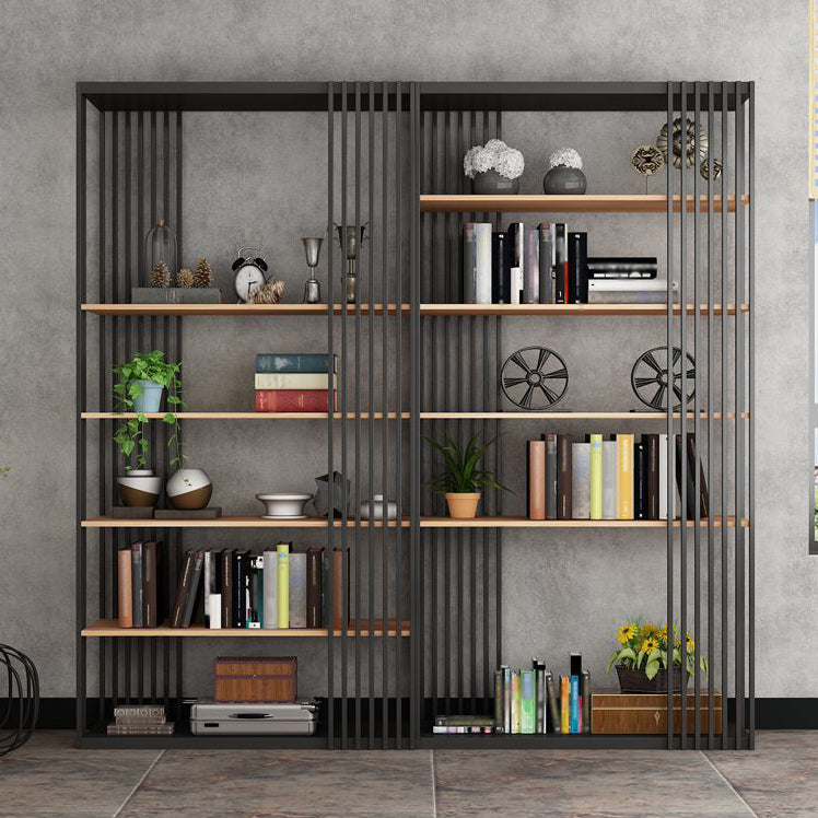 Black Color Modern Style Bookshelf Metal Bookcase for Home Use Clearhalo 'Bookcases' 'furn' 'furn_bookcases' 'Furniture' 'Office Furniture' 5249357