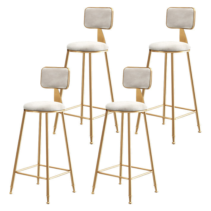 Sgabello da bar del negozio di ferro da banco di ferro senza braccio corniso