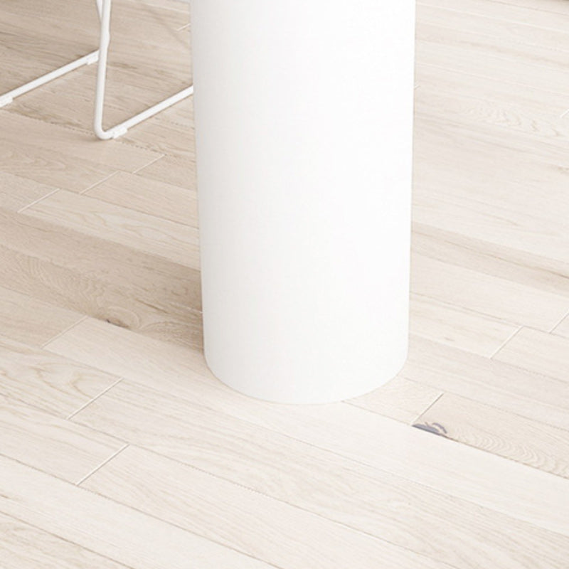 Stone Bar Dining Table Modern Bar Table with Double Pedestal for Dining Room Kitchen Clearhalo 'Bar Furniture' 'Bar Tables' 'bar_tables' 'furn' 'furn_bar_tables' 'Furniture' 'furniture_bar_tables' 'Kitchen & Dining Furniture' 5255085