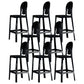 Speisesaal Moderner Acryl Barhocker 4 -Legs Barhocker mit Pedal
