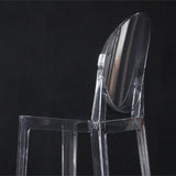 Speisesaal Moderner Acryl Barhocker 4 -Legs Barhocker mit Pedal