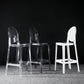Speisesaal Moderner Acryl Barhocker 4 -Legs Barhocker mit Pedal