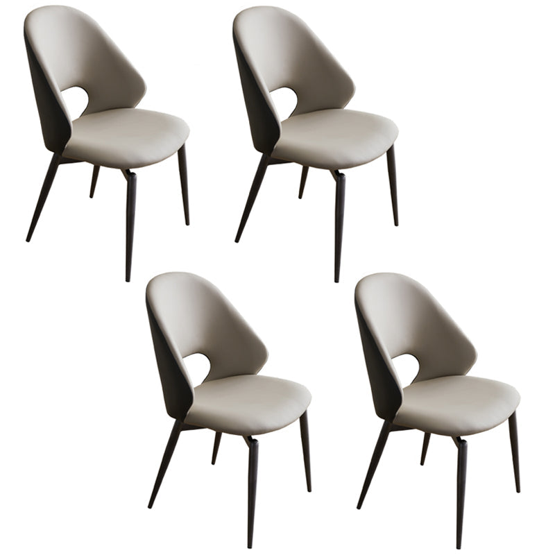Modern Black Rectangle Dining Table Set 1/4/5/7 Pieces Dinette Set with Sintered Stone Top 4 Light Grey Chairs Clearhalo 'Dining Room Sets' 'Dining Tables & Seating' 'dining_room_set' 'furn' 'furn_dining_room_set' 'Furniture' 'Kitchen & Dining Furniture' 5256068