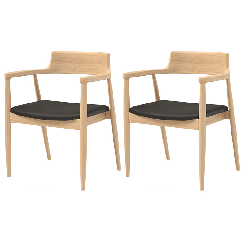 Modern Solid Wood Dining Room Set 1/2/4/5/7 Pieces Pine Dining Room Chair Set 2 Wood Chairs Clearhalo 'Dining Room Sets' 'Dining Tables & Seating' 'dining_room_set' 'furn' 'furn_dining_room_set' 'Furniture' 'Kitchen & Dining Furniture' 5256106