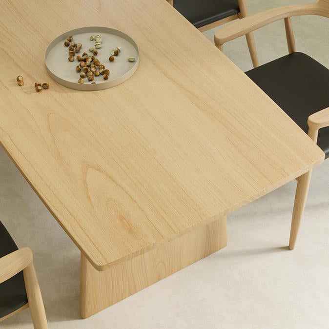 Modern Solid Wood Dining Room Set 1/2/4/5/7 Pieces Pine Dining Room Chair Set Clearhalo 'Dining Room Sets' 'Dining Tables & Seating' 'dining_room_set' 'furn' 'furn_dining_room_set' 'Furniture' 'Kitchen & Dining Furniture' 5256109