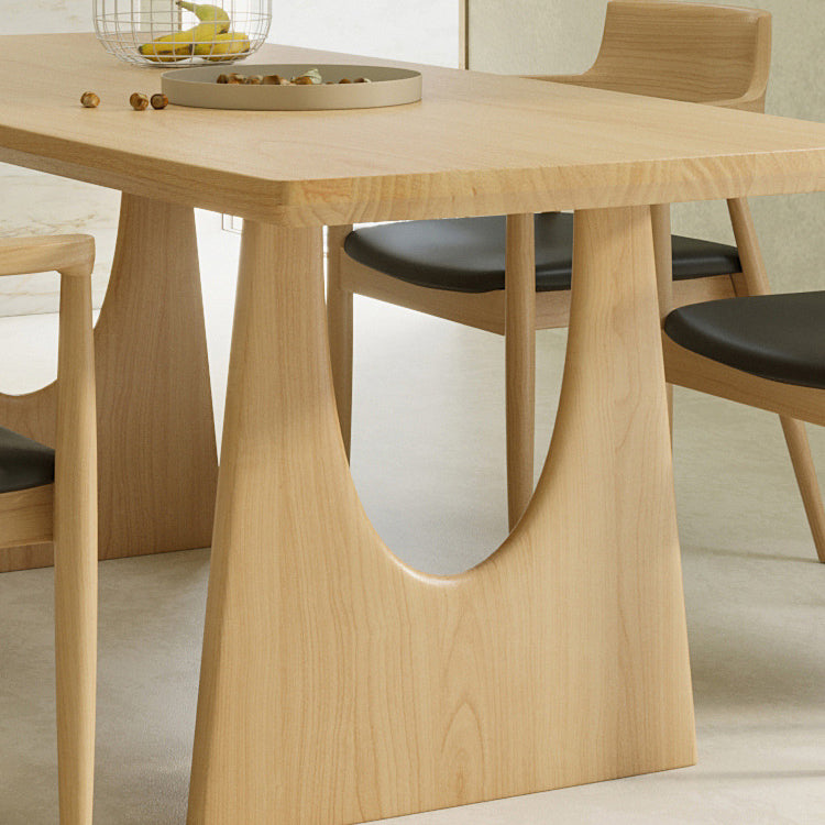 Modern Solid Wood Dining Room Set 1/2/4/5/7 Pieces Pine Dining Room Chair Set Clearhalo 'Dining Room Sets' 'Dining Tables & Seating' 'dining_room_set' 'furn' 'furn_dining_room_set' 'Furniture' 'Kitchen & Dining Furniture' 5256112