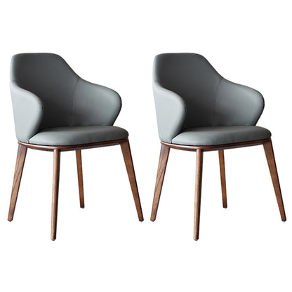 Modern Sintered Stone Dining Round Table Set 1/2/4/7 Pieces Dining Set 2 Grey Chairs Clearhalo 'Dining Room Sets' 'Dining Tables & Seating' 'dining_room_set' 'furn' 'furn_dining_room_set' 'Furniture' 'Kitchen & Dining Furniture' 5256130