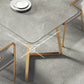 Nordic 1/5 Pieces Dining Set Rectangle Stone Dining Table for Dining Room Clearhalo 'Dining Room Sets' 'Dining Tables & Seating' 'dining_room_set' 'furn' 'furn_dining_room_set' 'Furniture' 'Kitchen & Dining Furniture' 5256152