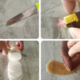 Nordic 1/5 Pieces Dining Set Rectangle Stone Dining Table for Dining Room Clearhalo 'Dining Room Sets' 'Dining Tables & Seating' 'dining_room_set' 'furn' 'furn_dining_room_set' 'Furniture' 'Kitchen & Dining Furniture' 5256157