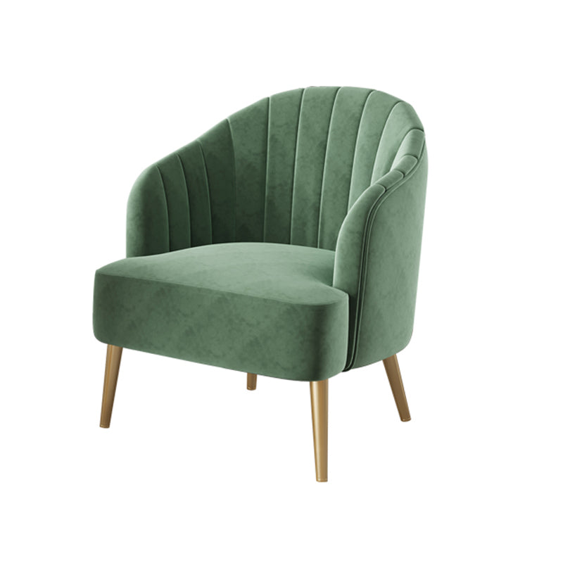 Glam Round Dining Table Set 1/5 Pieces Dinette Set with White Stone Top 1 Green Chair Clearhalo 'Dining Room Sets' 'Dining Tables & Seating' 'dining_room_set' 'furn' 'furn_dining_room_set' 'Furniture' 'Kitchen & Dining Furniture' 5256235