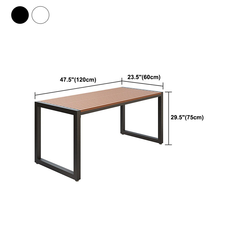 Modern 1/3/5 Pieces Dining Set Rectangle Wood Dining Table for Dining Room Clearhalo 'Dining Room Sets' 'Dining Tables & Seating' 'dining_room_set' 'furn' 'furn_dining_room_set' 'Furniture' 'Kitchen & Dining Furniture' 5256272