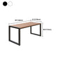 Modern 1/3/5 Pieces Dining Set Rectangle Wood Dining Table for Dining Room Clearhalo 'Dining Room Sets' 'Dining Tables & Seating' 'dining_room_set' 'furn' 'furn_dining_room_set' 'Furniture' 'Kitchen & Dining Furniture' 5256273