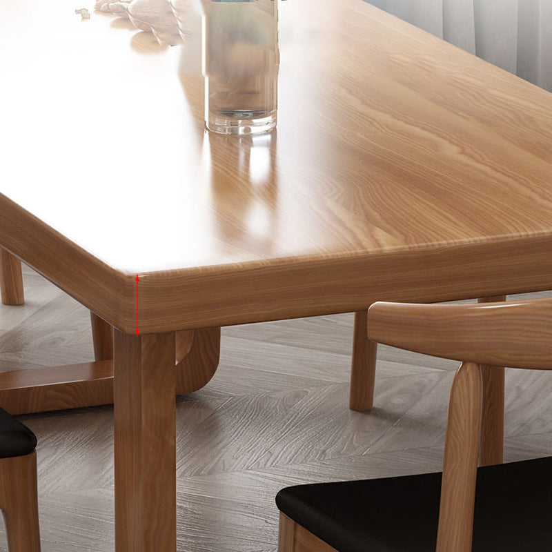 Simplicité Table à manger rectangle