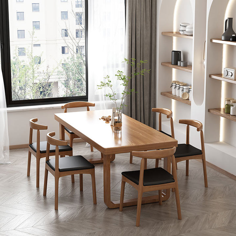 Simplicité Table à manger rectangle