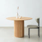 Table à manger ronde de style moderne Table à manger en bois massif pour la maison