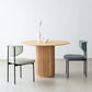 Table à manger ronde de style moderne Table à manger en bois massif pour la maison