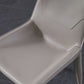 Stile designer Solido sedia da pranzo a casa sedia laterale in pelle finitura