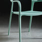 Contemporary Style Chair Arm Chair for Kitchen with Plastic Legs