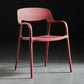 Contemporary Style Chair Arm Chair for Kitchen with Plastic Legs