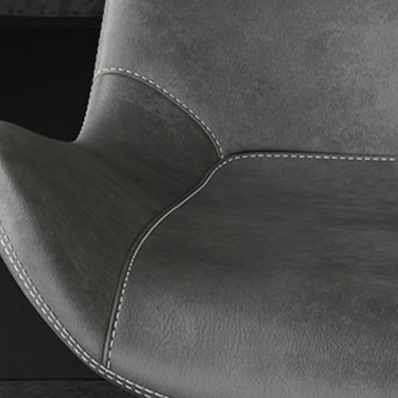 Sillas de comedor de cuero modernas de cuero sintética para uso en el hogar