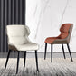 Chaises de salle à manger en faux cuir moderne