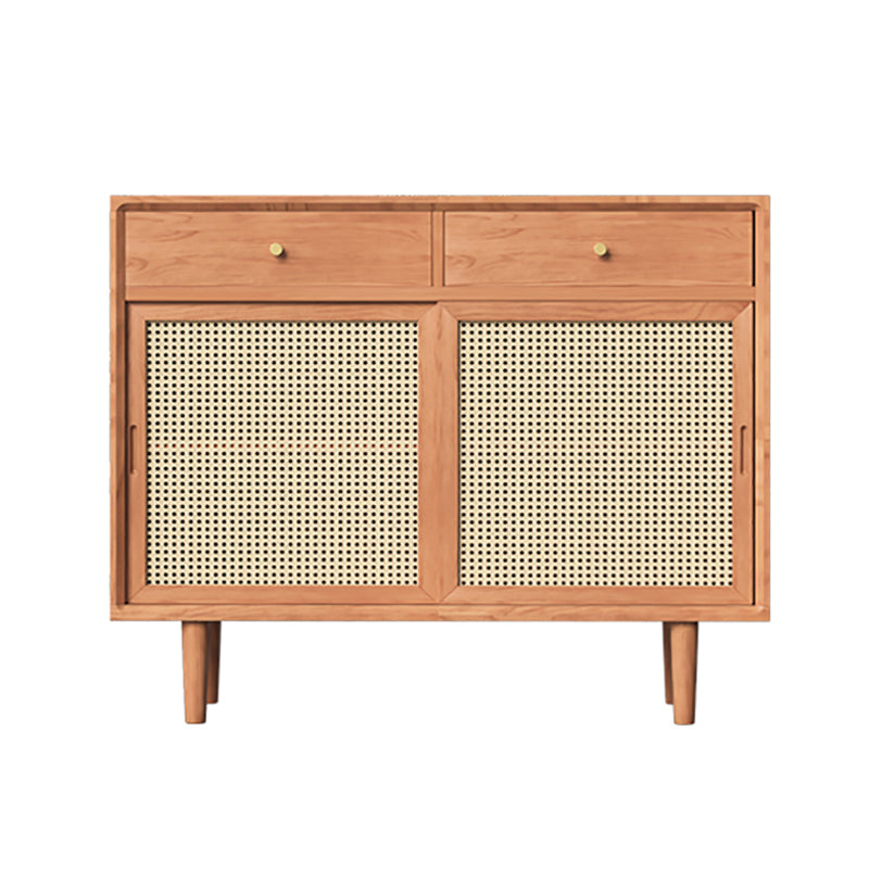 Server da pranzo in legno massimo da 15,75 "W in stile contemporaneo per soggiorno in cucina