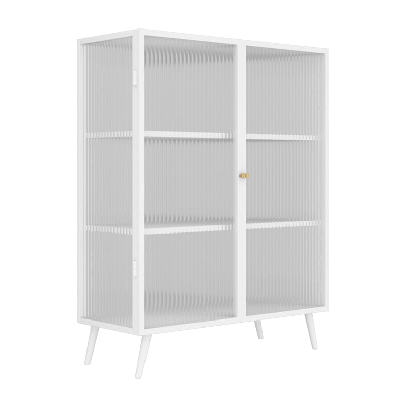 13.78"W Sideboard Contemporary Style Dining Server for Kitchen and Living Room White Clearhalo 'buffet_sideboard' 'Buffets & Sideboards' 'furn' 'furn_buffet_sideboard' 'Furniture' 'Kitchen & Dining Furniture' 5258207