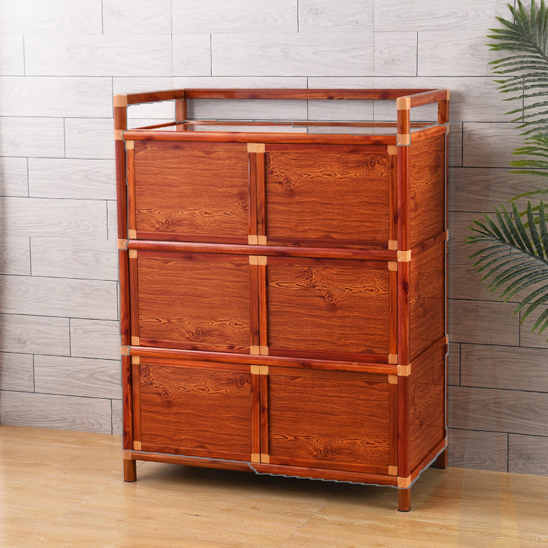 Sideboard in stile moderno Sideboard in metallo marrone per soggiorno