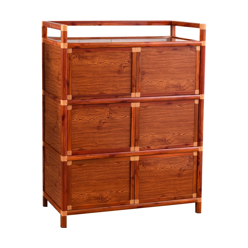 Sideboard in stile moderno Sideboard in metallo marrone per soggiorno