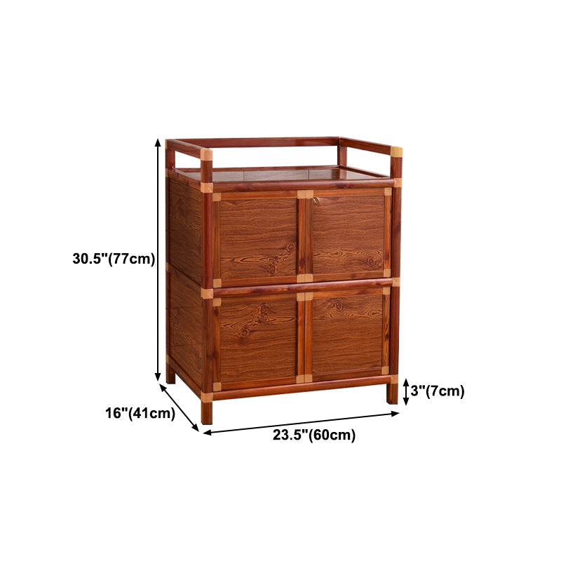 Sideboard in stile moderno Sideboard in metallo marrone per soggiorno