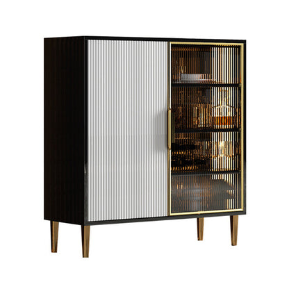 Sideboard in stile contemporaneo Black Dining Room Sideboard per cucina